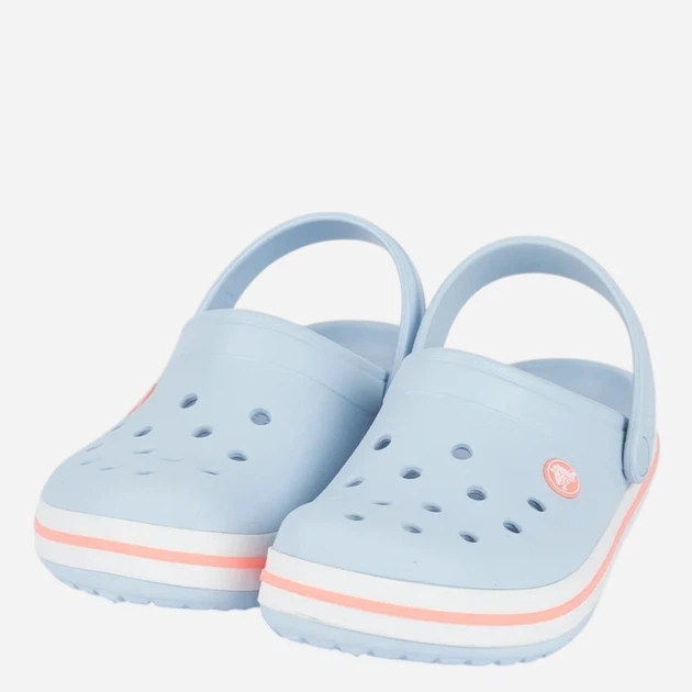 Chodaki dziecięce dla dziewczynki Crocs Crocband Kids Clog 207006-4XQ 29-30 Błękitne - obraz 2
