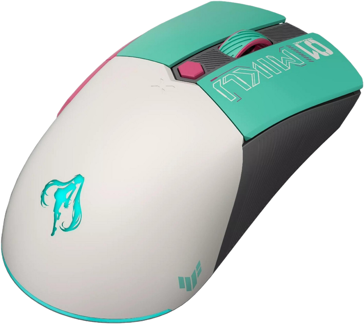Mysz gamingowa ASUS TUF Gaming Mini Wireless Hatsune Miku Edition (4711387881354) - obraz 5