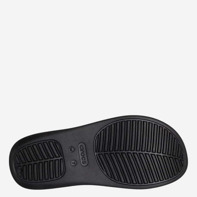 Klapki japonki damskie basenowe Crocs Getaway Platform Flip 209410-001 39-40 Czarne - obraz 6