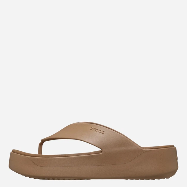 Жіночі в'єтнамки для пляжу Crocs Getaway Platform Flip 209410-2JJ 39-40 Коричневі (198445342493) - зображення 3