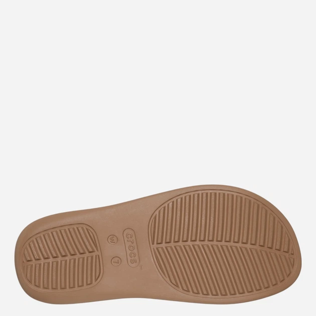 Жіночі в'єтнамки для пляжу Crocs Getaway Platform Flip 209410-2JJ 39-40 Коричневі (198445342493) - зображення 6
