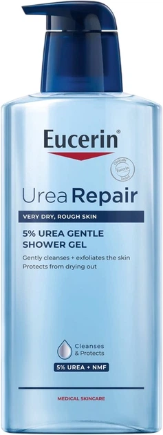 Żel pod prysznic Eucerin UreaRepair 5% do skóry atopowej 400 ml (4005800346026) - obraz 1