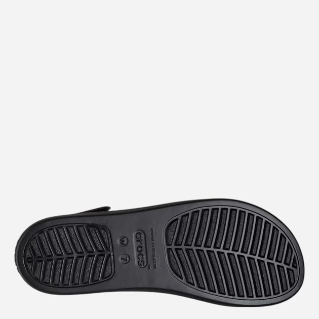 Жіночі сандалії Crocs Brooklyn 4U Sandal W 210676-001 37-38 Чорні (196265845620) - зображення 6