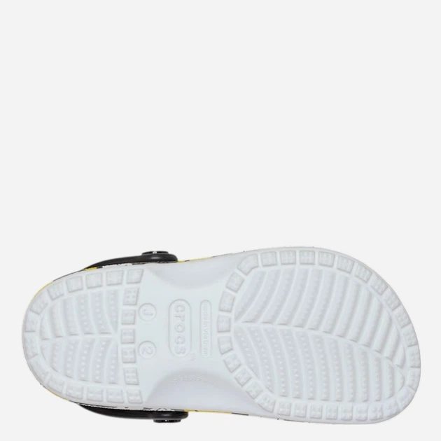 Chodaki młodzieżowe dziewczęce Crocs Classic Smiley Clog K 211694-90H 34-35 Czarne - obraz 7