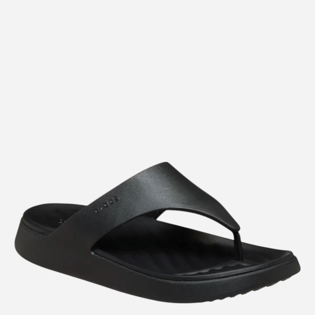 Жіночі в'єтнамки для пляжу Crocs Getaway Triangle Flip W 212018-001 39-40 Чорні (198445393570) - зображення 2