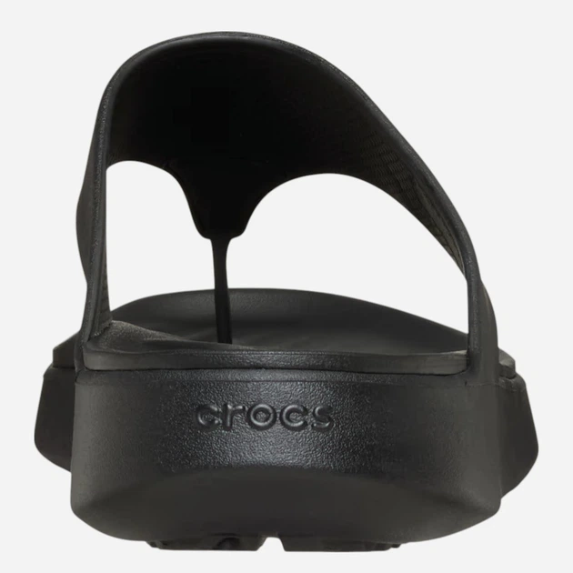 Жіночі в'єтнамки для пляжу Crocs Getaway Triangle Flip W 212018-001 39-40 Чорні (198445393570) - зображення 5