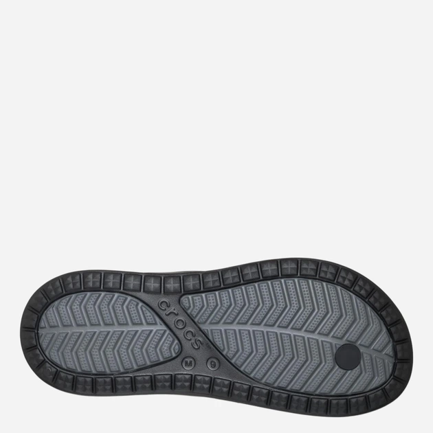 Чоловічі в'єтнамки для пляжу Crocs Coast Flip 212035-0DD 42-43 Графітові (198445363979) - зображення 7