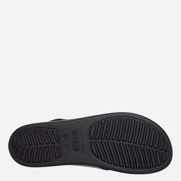 Жіночі сандалії Crocs Brooklyn 4U Cross Strap Sandal W 212254-001 39-40 Чорні (198445366888) - зображення 6