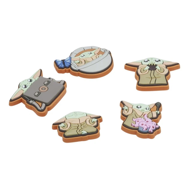 Przypinki do butów Crocs Grogu 5Pck 10012536 5 szt Wielokolorowe - obraz 2