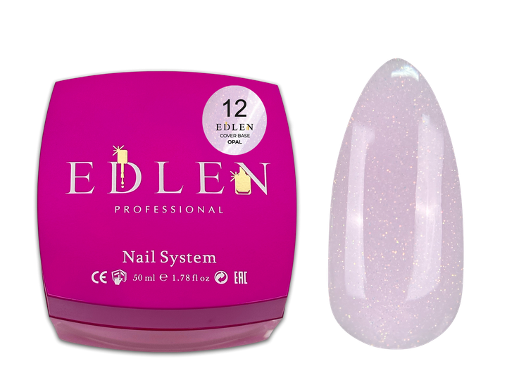 Базовое покрытие Edlen Cover Base №12 Opal 50 мл - Фото 1 Базовое покрытие Edlen Cover Base №12 Opal 50 мл - изображение 1