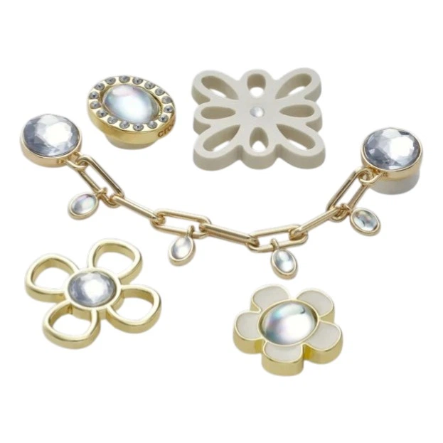 Джибітси Crocs Cut Out Adults 5 Pack 10015042 5 шт Різнокольорові (198445128943) - зображення 2