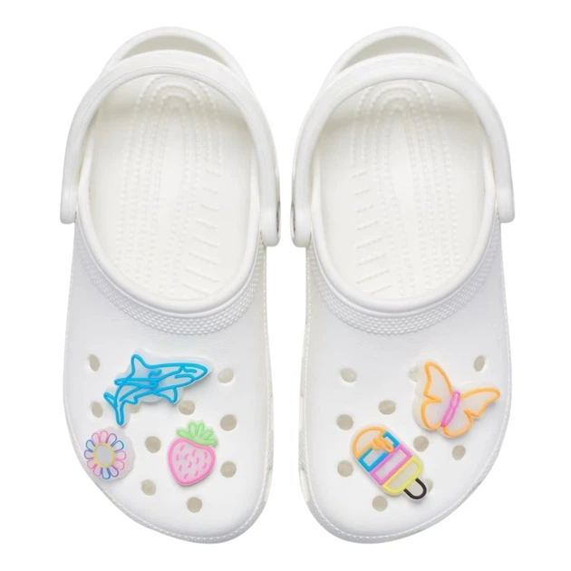 Джибітси Crocs Lights Up Summer 5 Pack 10015446 5 шт Різнокольорові (198445178924) - зображення 3