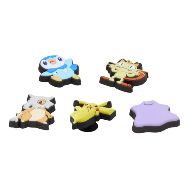 Джибітси Crocs Pokemon Variety 5 Pck 10015747 5 шт Різнокольорові (198445179426) - зображення 2