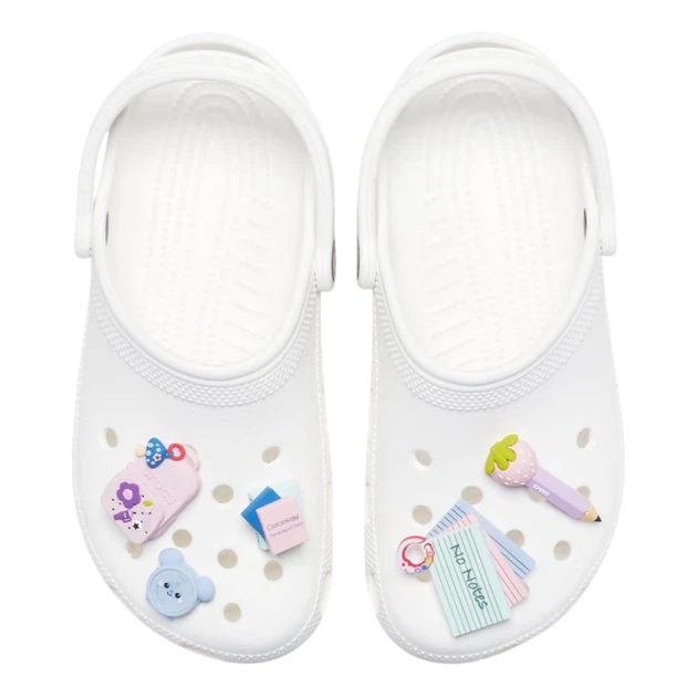 Джибітси Crocs Girly Back To School 5 Pack 10016024 5 шт Різнокольорові (198445236747) - зображення 3