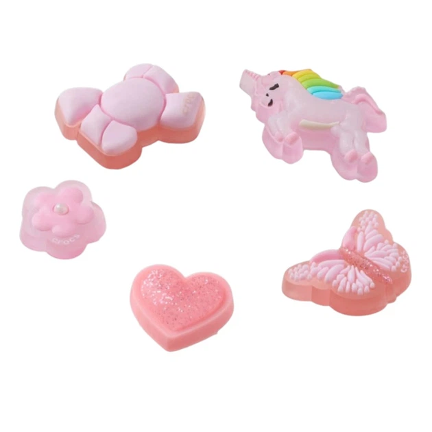 Джибітси Crocs Tiny Girl Favorites 5 Pack 10016344 5 шт Різнокольорові (198445250132) - зображення 2