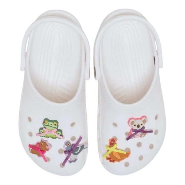 Джибітси Crocs Coquette Animal Friends 5 Pack 10017624 5 шт Різнокольорові (198445376511) - зображення 3