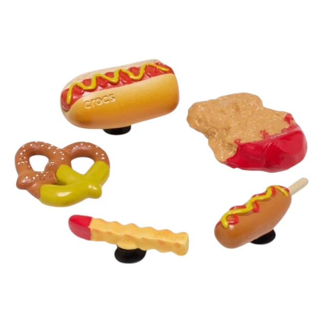 Przypinki do butów Crocs Yum Dipped Junk Food 5 Pack 10017920 5 szt Wielokolorowe - obraz 2