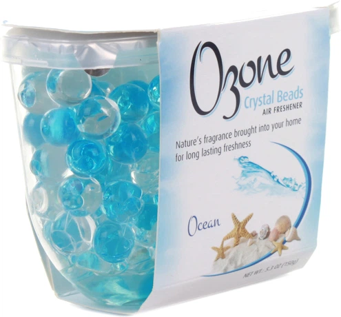 Освежитель воздуха кристаллический на гелевой основе Ozone Crystal Beads Океан 150 г (4770416340583) - изображение 3