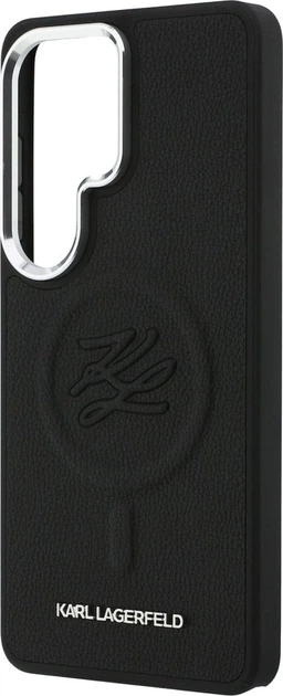 Чохол Karl Lagerfeld Embossed Ring Initials MagSafe для Samsung Galaxy S26 Ultra Black (KLHMS26LPGFKLRDK) - зображення 6