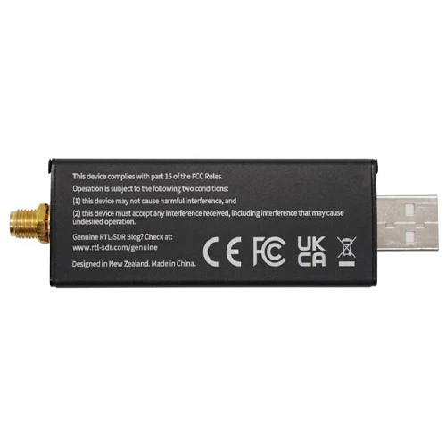 Плата SDR приймач RTL-SDR V4, RTL2832U R828D, 500кГц–1.76ГГц, АЦП 8біт (IN-636903) - зображення 4