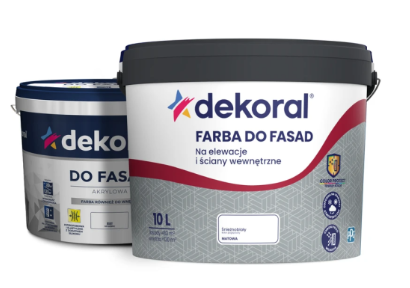 Фарба DEKORAL DO FASAD, біла, 10 л - изображение 2