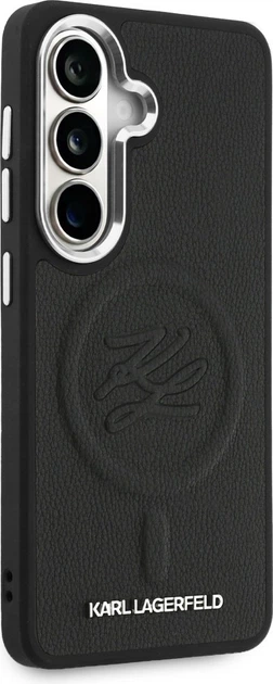 Чохол Karl Lagerfeld Embossed Ring Initials MagSafe для Samsung Galaxy S26 Plus Black (KLHMS26MPGFKLRDK) - зображення 4