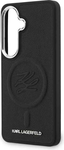 Чохол Karl Lagerfeld Embossed Ring Initials MagSafe для Samsung Galaxy S26 Plus Black (KLHMS26MPGFKLRDK) - зображення 6