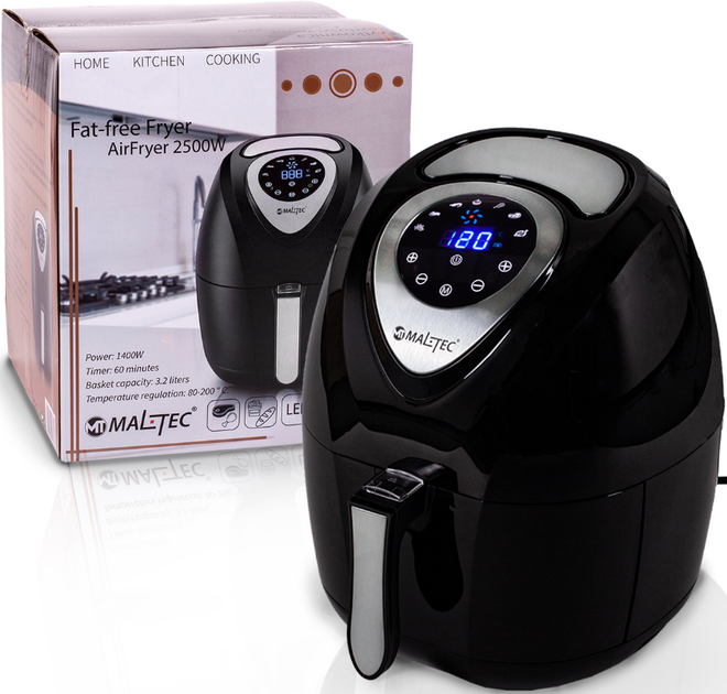Мультипечь (аэрофритюрница) MalTec 1400 W - изображение 7