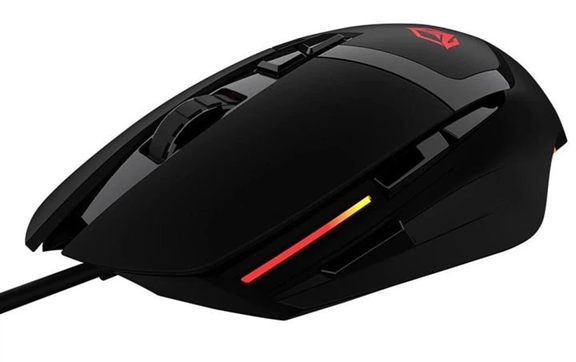 Ігрова комп'ютерна миша провідна MEETION Backlit Gaming Mouse MT-G3325 5000 DPI RGB підсвічування Чорний - зображення 2