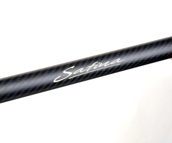 Подсак карбоновый Azura Safina Street Fishing 55x45 см 3.5м L телескопический с чехлом - изображение 5