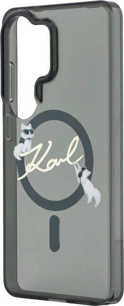 Чохол Karl Lagerfeld IML KC Script MagSafe для Samsung Galaxy S26 Ultra Black (KLHMS26L5HKSCAK) - зображення 6