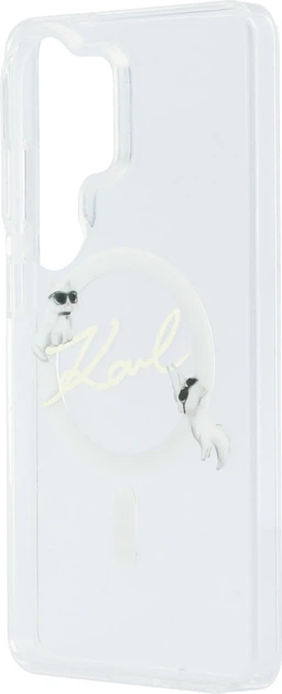 Чохол Karl Lagerfeld IML KC Script MagSafe для Samsung Galaxy S26 Ultra Transparent (KLHMS26L5HKSCAH) - зображення 6