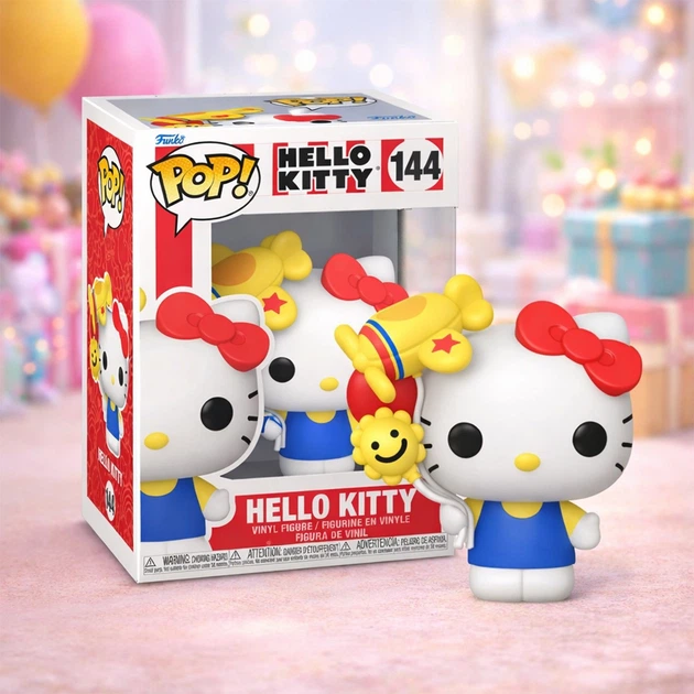 Игровая фигурка Funko POP! серии Hello Kitty - Хелоу Китти с шариками - Фото 3 Игровая фигурка Funko POP! серии Hello Kitty - Хелоу Китти с шариками - изображение 3