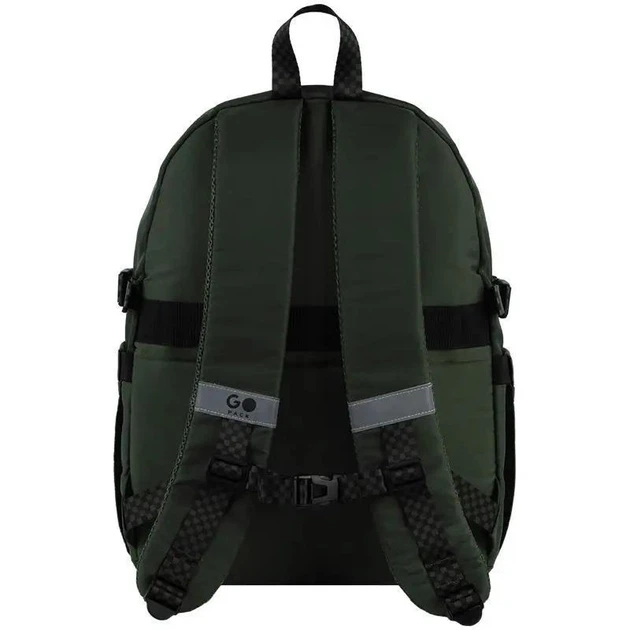Рюкзак школьный GoPack Education Teens GO26-2500L-4 хаки + карандаши Kite 18 цветов (996057) - Фото 4 Рюкзак школьный GoPack Education Teens GO26-2500L-4 хаки + карандаши Kite 18 цветов (996057) - изображение 4