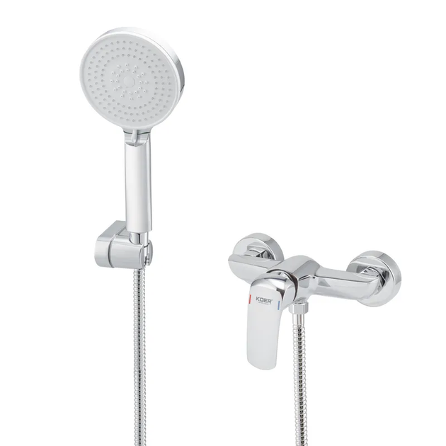Змішувач для душу KOER KB-30008-01 (Кольор хром) (KR3474) kr - зображення 3
