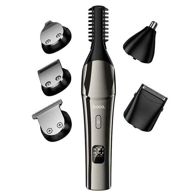 Электробритва HOCO Multi-function electric clipper grooming set HP26 IPX6 Grey - изображение 6