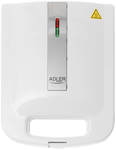Opiekacz do kanapek Adler AD 3055 Biały - obraz 2