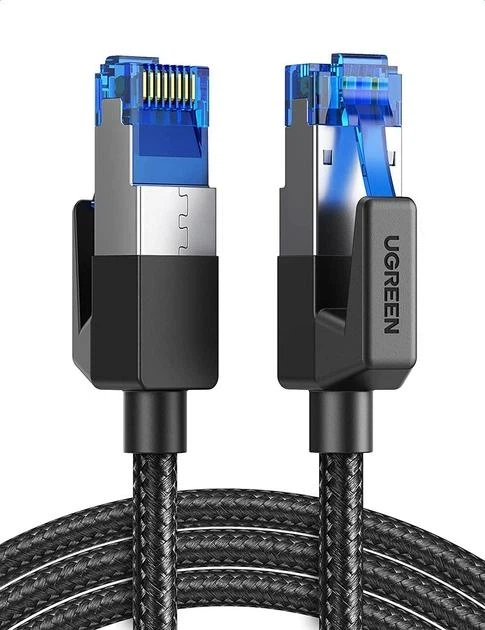 Мережевий кабель Ethernet RJ45 Cat8 UGREEN - Фото 1 Мережевий кабель Ethernet RJ45 Cat8 UGREEN - зображення 1