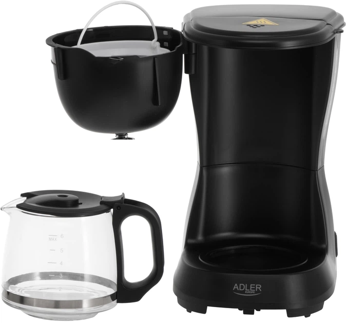 Ekspres do kawy przelewowy Adler AD 4381 Czarny - obraz 4