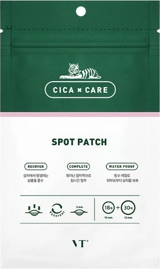Пластирі точкові для обличчя VT Cosmetics Cica Care Spot Patch протизапальні 48 шт (8809559624031) - зображення 1