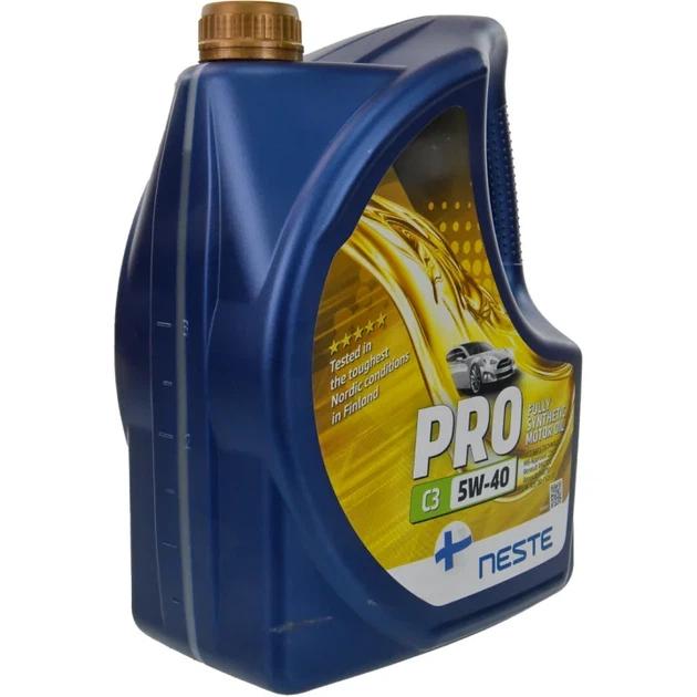 Олива моторна Neste Pro С3 5W-40 (4л.) - зображення 2