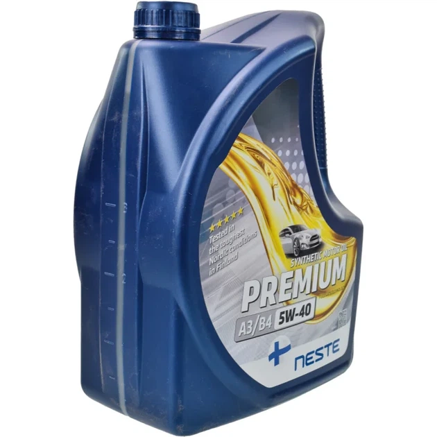 Олива моторна Neste PREMIUM А3/B4 5W-40 (4л.) - зображення 2