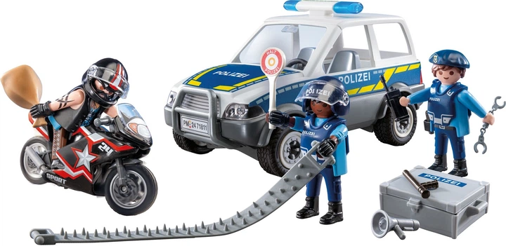 Конструктор Playmobil Action Heroes Поліція розшукує злочинця 55 елементів (71811) (4008789718112) - зображення 2