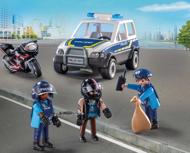 Конструктор Playmobil Action Heroes Поліція розшукує злочинця 55 елементів (71811) (4008789718112) - зображення 4