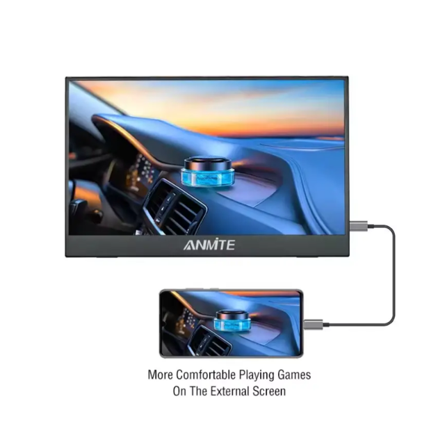 Портативный монитор Anmite A156W03 15.6″ IPS 1920×1080 Full HD, 60 Гц,без сенсора - Фото 2 Портативный монитор Anmite A156W03 15.6″ IPS 1920×1080 Full HD, 60 Гц,без сенсора - изображение 2