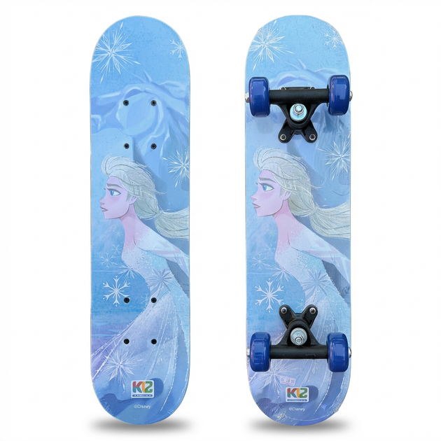 Дитячий міні скейт скейтборд SP-Sport 1407 Light Blue-White - Фото 3 Дитячий міні скейт скейтборд SP-Sport 1407 Light Blue-White - зображення 3
