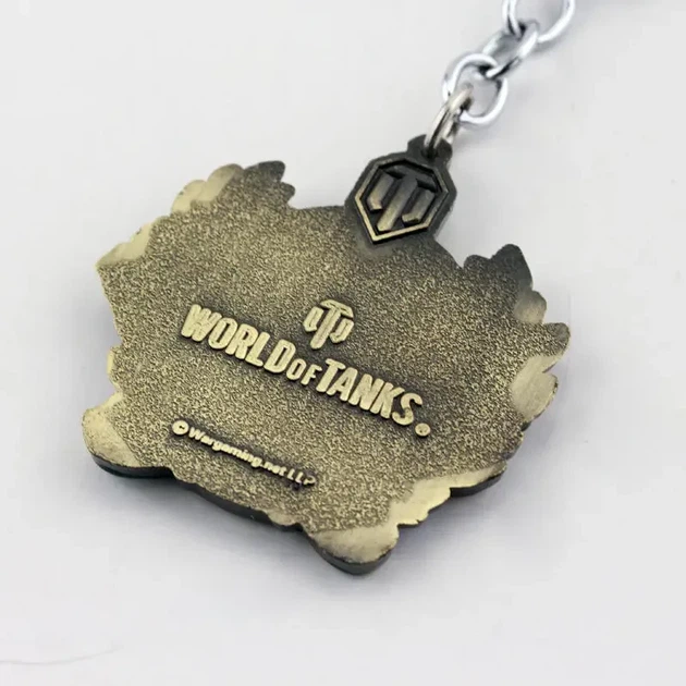 Брелок металевий для ключів "Світ Танків/ World of Tanks/ Танк DER-6" - Фото 5 Брелок металевий для ключів "Світ Танків/ World of Tanks/ Танк DER-6" - зображення 5