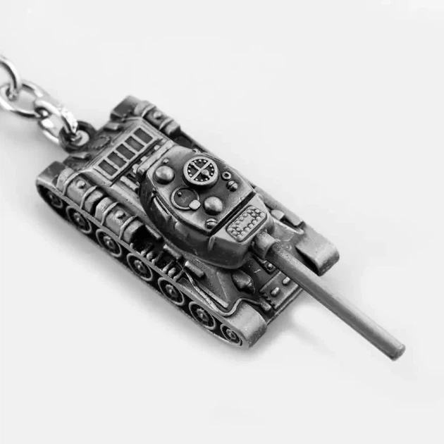 Брелок металевий для ключів "Світ Танків/ World of Tanks/ Танк DER-2" - зображення 3
