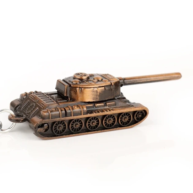 Брелок металевий для ключів "Світ Танків/ World of Tanks/ Танк DER-2" - зображення 4