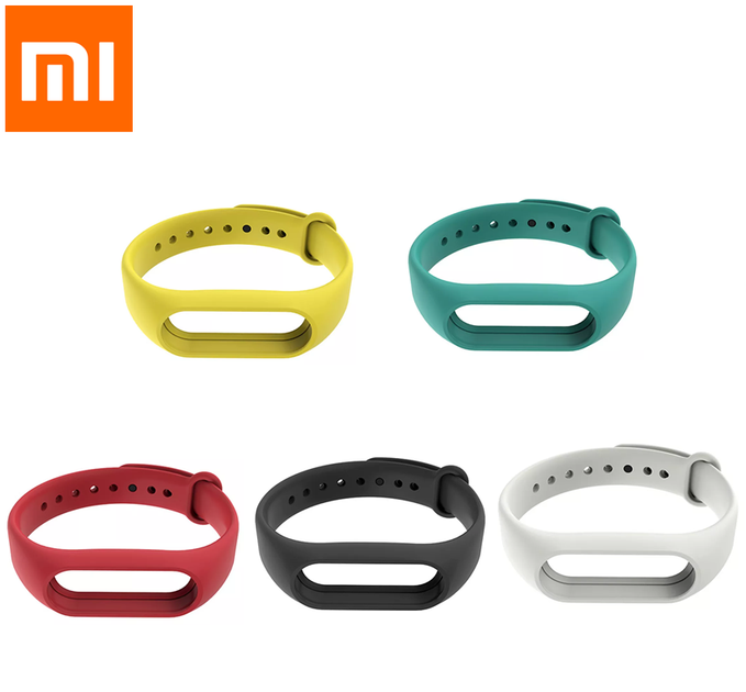 Силіконові ремінці 5 шт. для фітнес-браслета трекера Xiaomi Mi Band M2 Set 5-4 - зображення 2